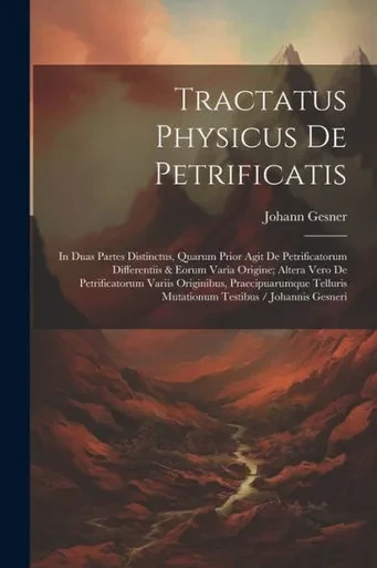 Tractatus Physicus De Petrificatis: In Duas Partes Distinctus, Quarum Prior Agit De Petrificatorum Differentiis & Eorum Varia Origine; Altera Vero De ... Testibus / Johannis Gesneri (Latin Edition)