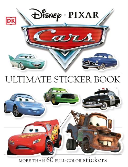 Ultimate Sticker Book: Cars: More Than 60 Reusable Full-Color Stickers