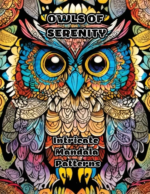 Owls Of Serenity: Intricate Mandala Patterns