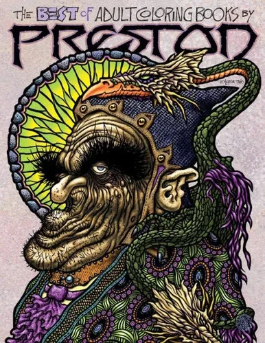 The Best Of Adult Coloring Books By Preston Volume Two