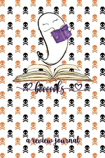 Booooooks! A Review Journal: Cute Ghost Book Review Journal, 6"X9" 110 Pages, Booktok Challenge