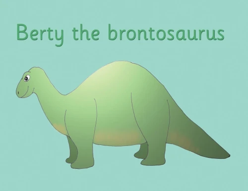 Berty The Brontosaurus - 9781913946708