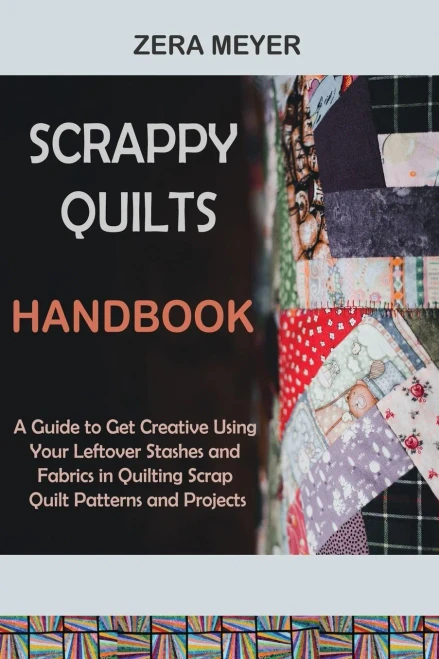 Scrappy Quilts Handbook: A Guide To Get Creative Using Your Leftover Stashes And Fabrics In Quilting Scrap Quilt Patterns And Projects