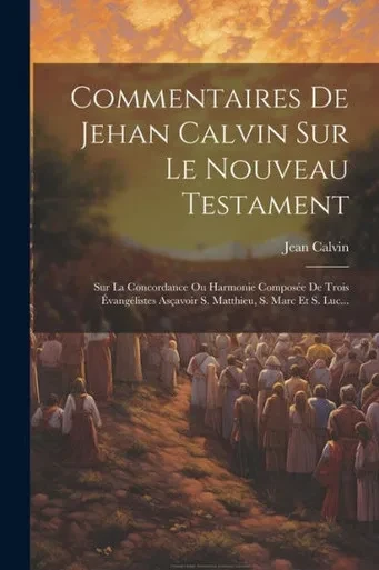 Commentaires De Jehan Calvin Sur Le Nouveau Testament: Sur La Concordance Ou Harmonie ComposEe De Trois EvangElistes Asçavoir S. Matthieu, S. Marc Et S. Luc... (French Edition)