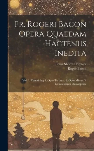 Fr. Rogeri Bacon Opera Quaedam Hactenus Inedita: Vol. 1. Containing 1. Opus Tertium. 2. Opus Minus. 3. Compendium Philosophiae