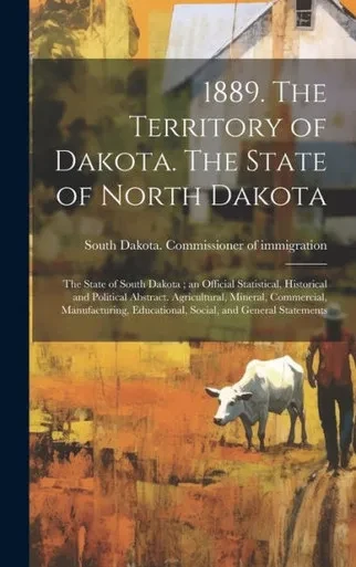 1889. The Territory Of Dakota. The State Of North Dakota; The State Of South Dakota; An Official Statistical, Historical And Political Abstract. ... Educational, Social, And General Statements