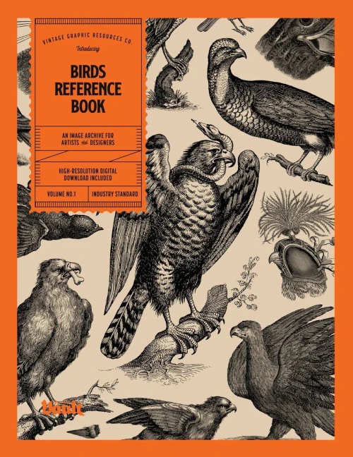 Birds Reference Book: An Image Archive For Artists And Designers