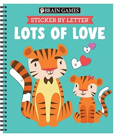 Brain Games - Sticker By Letter: Lots Of Love