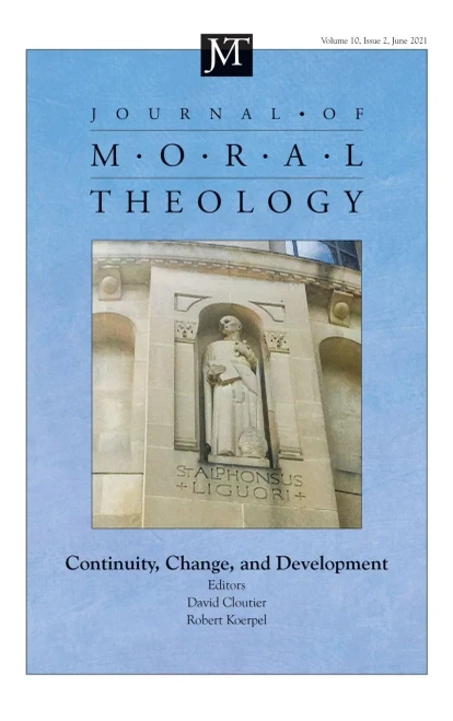 Journal Of Moral Theology, Volume 10, Issue 2