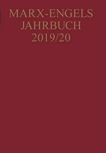 Marx-Engels-Jahrbuch 2019/20 (German Edition)