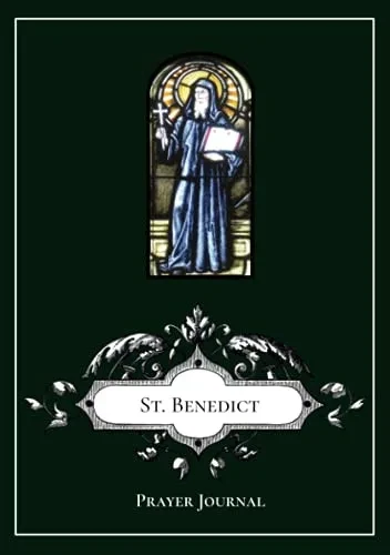 St. Benedict Of Nursia Prayer Journal Notebook