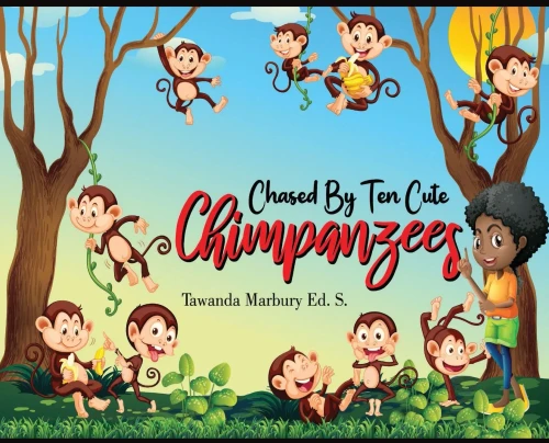 Chased By Ten Cute Chimpanzees - 9781736771914