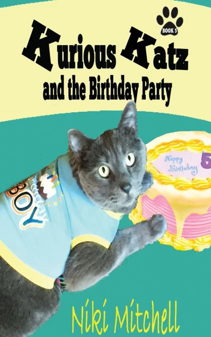 Kurious Katz And The Birthday Party: Large Print