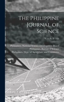 The Philippine Journal Of Science; V. 11 Pt. D 1916