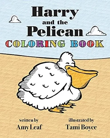 Harry And The Pelican Coloring Book - 9781736380932