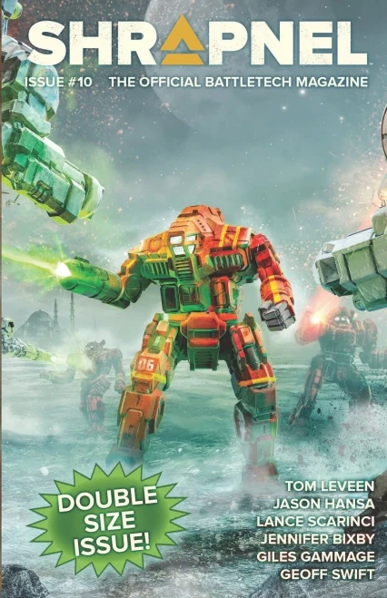 Battletech: Shrapnel, Issue #10 (The Official Battletech Magazine)