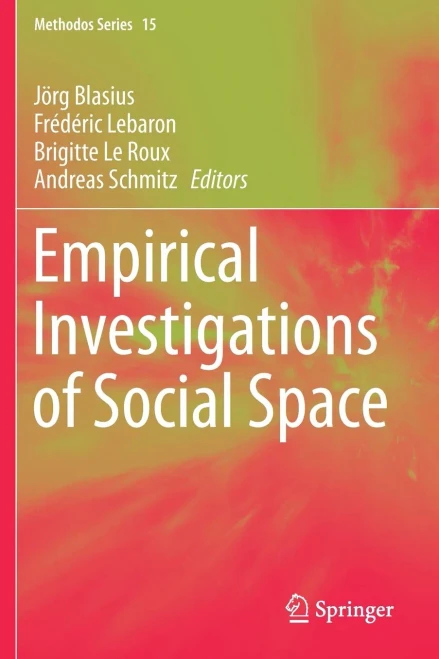 Empirical Investigations Of Social Space (Methodos Series)