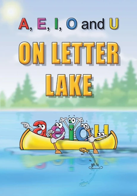 A, E, I, O And U On Letter Lake