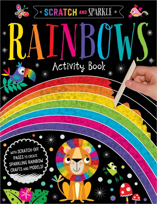 Rainbows Activity Book (Scratch And Sparkle) - 9781800581692