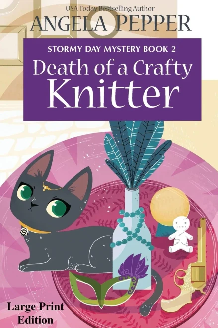 Death Of A Crafty Knitter (Stormy Day Mystery) - 9781990367014