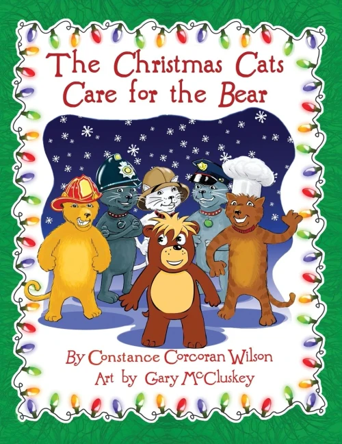 The Christmas Cats Care For The Bear