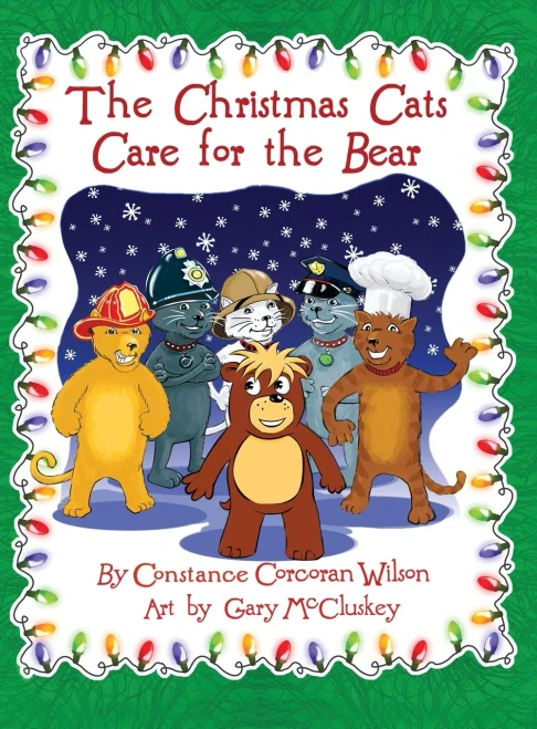 The Christmas Cats Care For The Bear