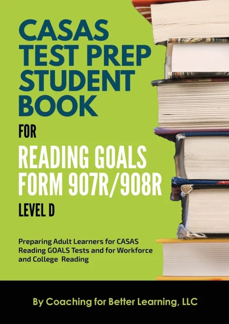 Casas Test Prep Student Book For Reading Goals Forms 907R/908 Level D
