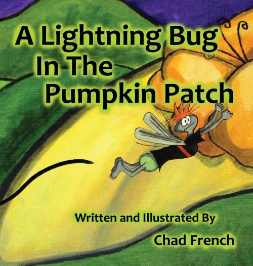 A Lightning Bug In The Pumpkin Patch