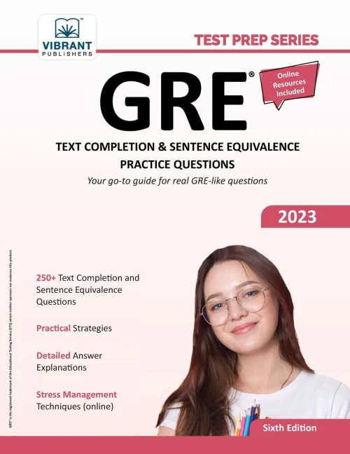 Gre Text Completion And Sentence Equivalence Practice Questions (Test Prep Series)