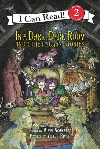In A Dark, Dark Room And Other Scary Stories: Reillustrated Edition (I Can Read Level 2)
