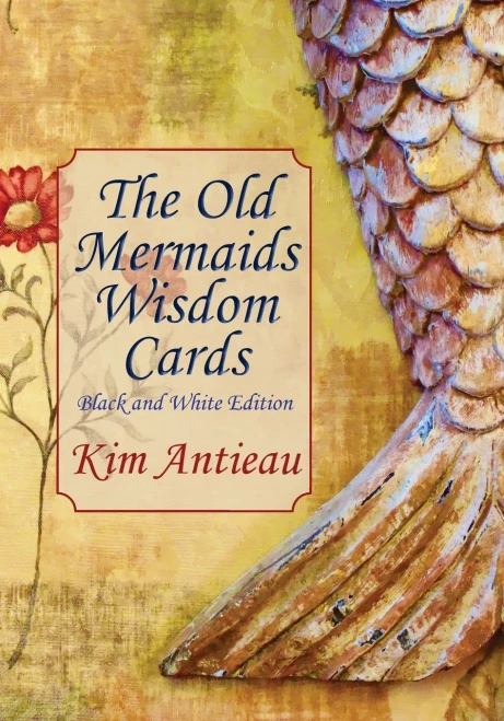 The Old Mermaids Wisdom Cards: Black And White Edition - 9781949644654