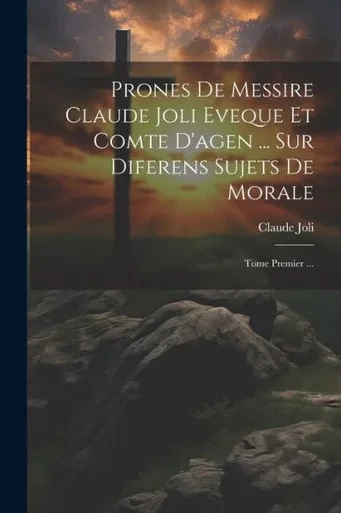 Prones De Messire Claude Joli Eveque Et Comte D'Agen ... Sur Diferens Sujets De Morale: Tome Premier ... (French Edition)