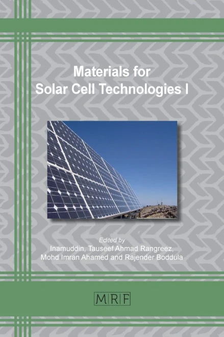 Materials For Solar Cell Technologies I (Materials Research Foundations)