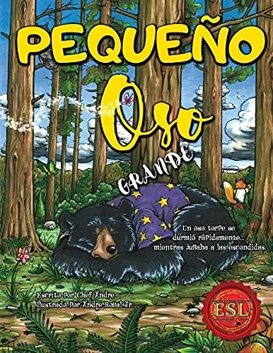 Pequeã±O Oso Grande: English As A Second Language Version (Spanish Edition)