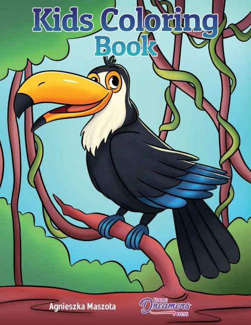 Kids Coloring Book: For Kids Ages 4-8, 9-12 (Young Dreamers Coloring Books)