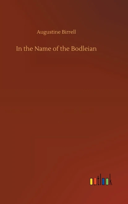 In The Name Of The Bodleian