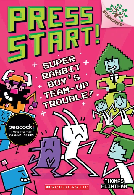Super Rabbit Boy’S Team-Up Trouble!: A Branches Book (Press Start! #10) (10)