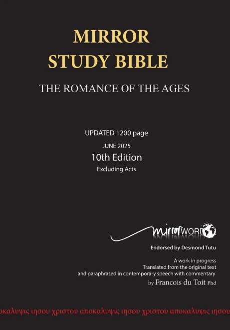 Mirror Study Bible - Paperback 1144 Page, 10Th Edition 7 X 10 Inch, Wide Margin.