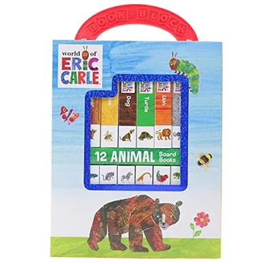 World Of Eric Carle, My First Library Animal Board Book Block 12-Book Set - Pi Kids