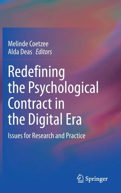 Redefining The Psychological Contract In The Digital Era: Issues For Research And Practice
