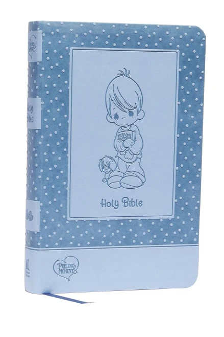 Icb, Precious Moments Bible, Leathersoft, Blue: International Children'S Bible - 9780785239727