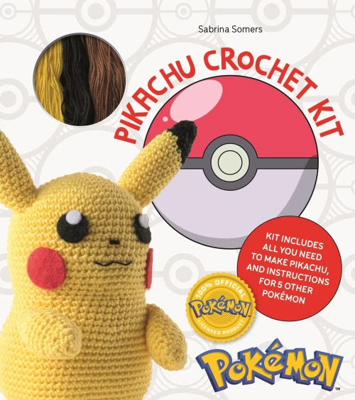 Pokã©Mon Crochet Kit: Kit Includes Everything You Need To Make Pikachu And Instructions For 5 Other Pokã©Mon
