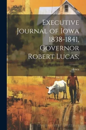Executive Journal Of Iowa 1838-1841, Governor Robert Lucas;