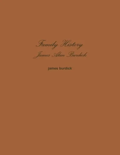 Family History James Alan Burdick