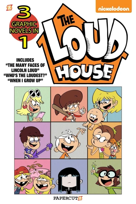 The Loud House 3-In-1 #4: The Many Faces Of Lincoln Loud, Who'S The Loudest? And The Case Of The Stolen Drawers