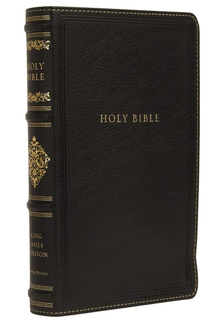 Kjv, Personal Size Reference Bible, Sovereign Collection, Leathersoft, Black, Red Letter, Comfort Print: Holy Bible, King James Version