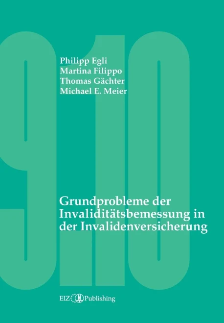 Grundprobleme Der Invaliditätsbemessung In Der Invalidenversicherung (German Edition)