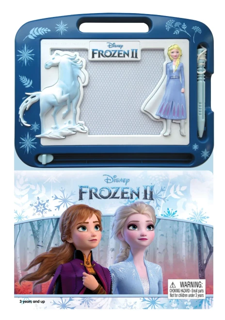 Phidal  Disney Frozen 2 Activity Book Learning, Writing, Sketching With Magnetic Drawing Doodle Pad For Kids Children Toddlers Ages 3 And Up - Gift For Easter Holiday Christmas, Birthday