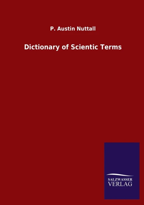Dictionary Of Scientic Terms