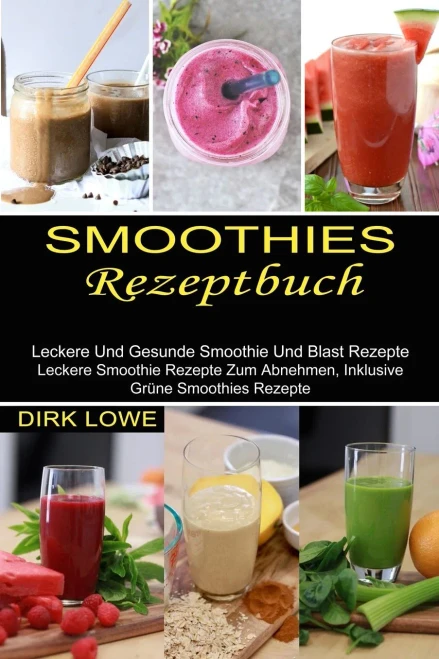 Smoothies Rezeptbuch: Leckere Und Gesunde Smoothie Und Blast Rezepte (Leckere Smoothie Rezepte Zum Abnehmen, Inklusive Grã¼Ne Smoothies Rezepte) (Middle High German Edition)